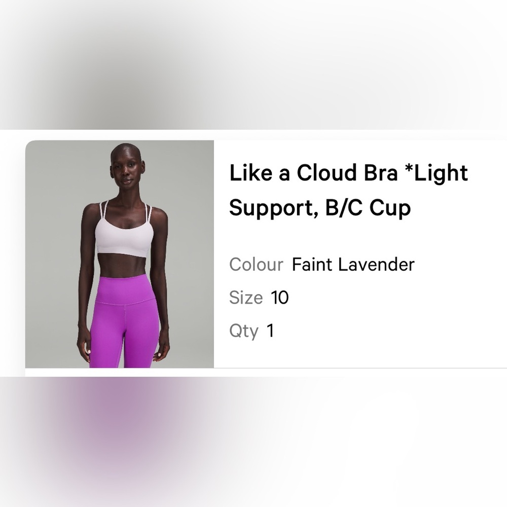 Like a cloud sport bra